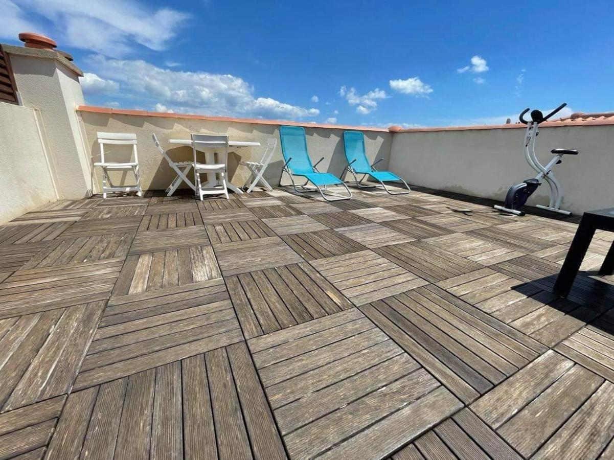Les Terrasses De La Mer Saint-Pierre-la-Mer  Ngoại thất bức ảnh